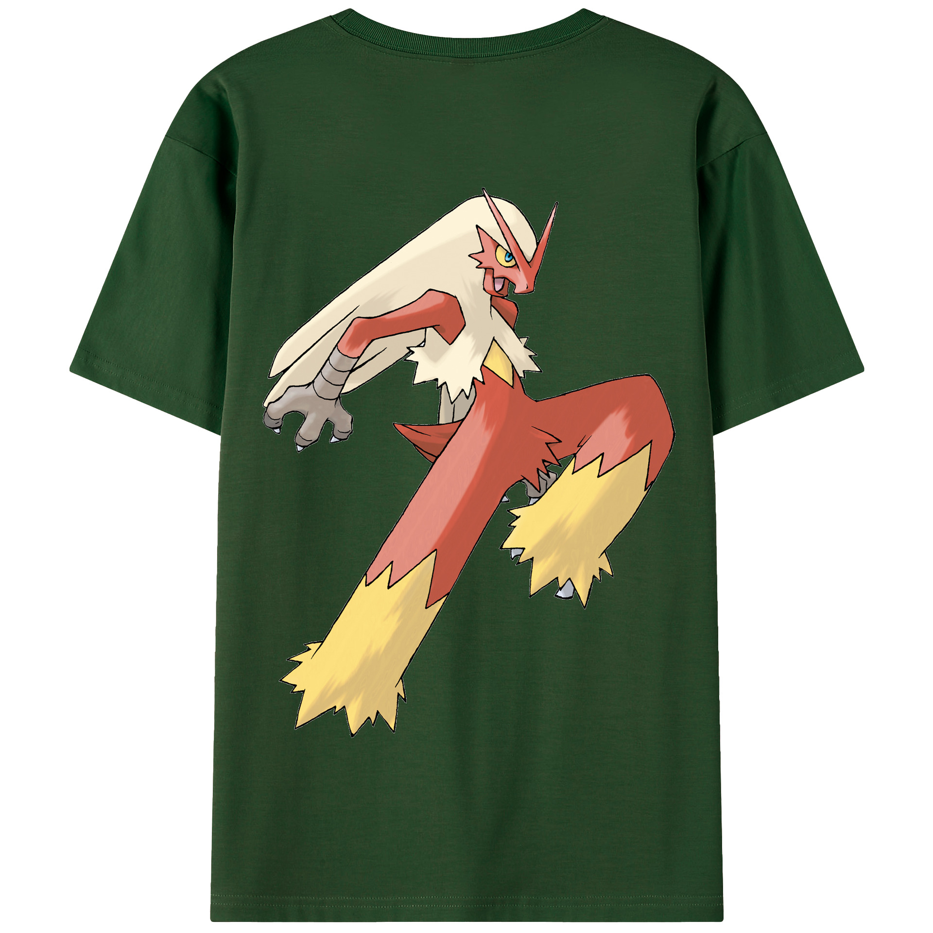 （画像用） ポケットモンスター Pokémon 綿100％半袖Tシャツ（背面プリント）